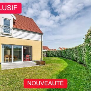 WIMEREUX – DUNES DU GOLF – MAISON – 3 CHAMBRES – JARDIN – CELLIER – 2 PLACES DE PARKING