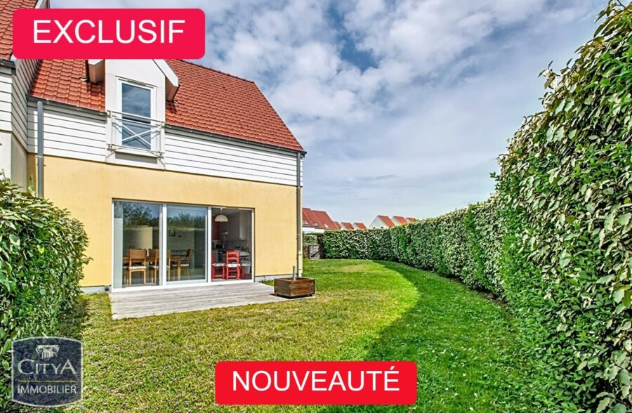 WIMEREUX – DUNES DU GOLF – MAISON – 3 CHAMBRES – JARDIN – CELLIER – 2 PLACES DE PARKING