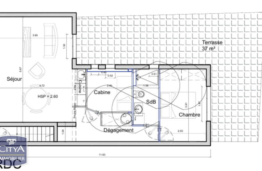 Appartement Merlimont 3 pièce(s)