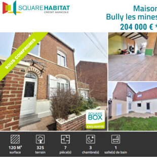 Maison Bully Les Mines 7 pièce(s) 120 m2