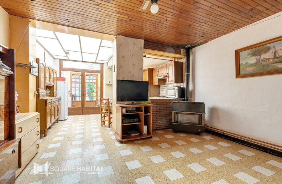 Maison à travaux de +100 m2 avec jardin