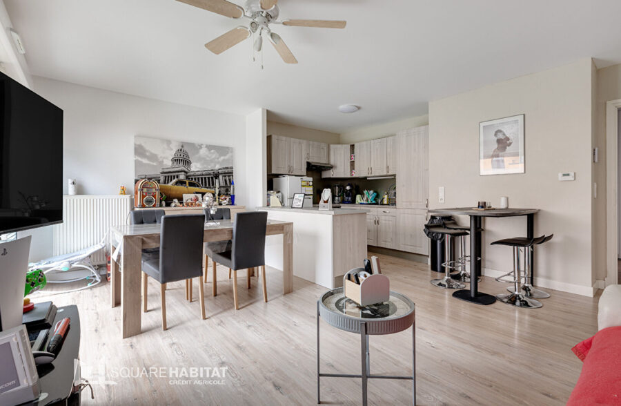 Appartement Type 3 en rez de jardin