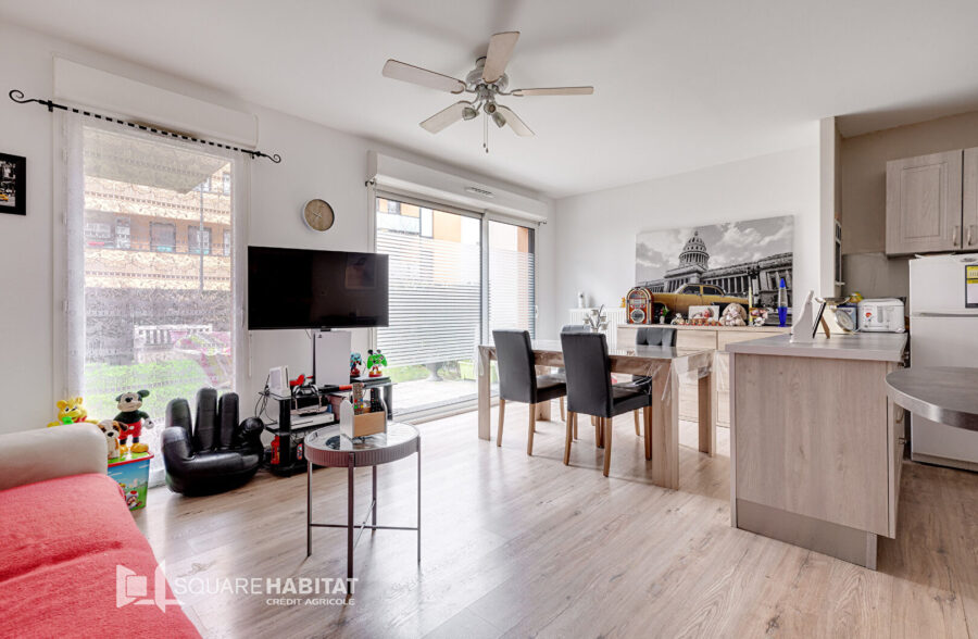 Appartement Type 3 en rez de jardin