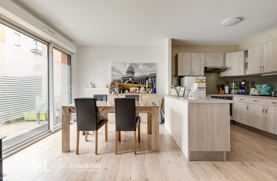 Appartement Type 3 en rez de jardin