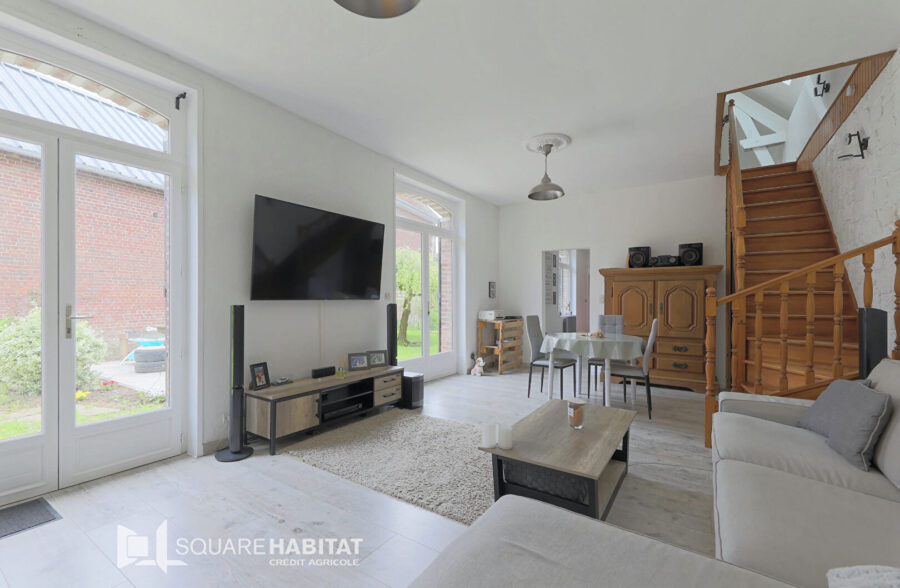 Maison Vaulx-vraucourt 5 pièce(s) 108 m2