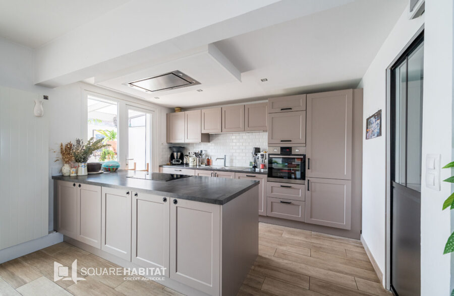 Maison Ronchin 3 chambres + bureau, 115 m2 habitables.