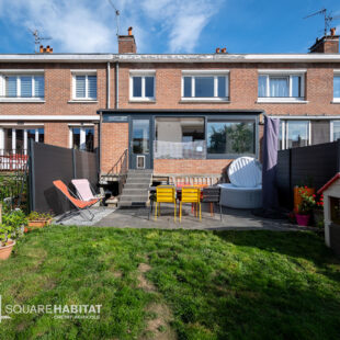 Maison Ronchin 3 chambres + bureau, 115 m2 habitables.