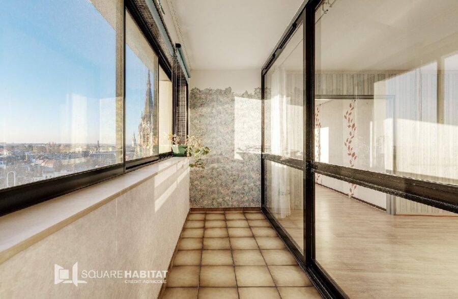 HYPER CENTRE : APPARTEMENT TYPE 3 AVEC DOUBLE SEJOUR + STATIONNEMENT PRIVE