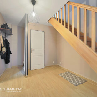 COURCELLES-LES-LENS Pavillon individuel, 4 chambres, jardin, garage.