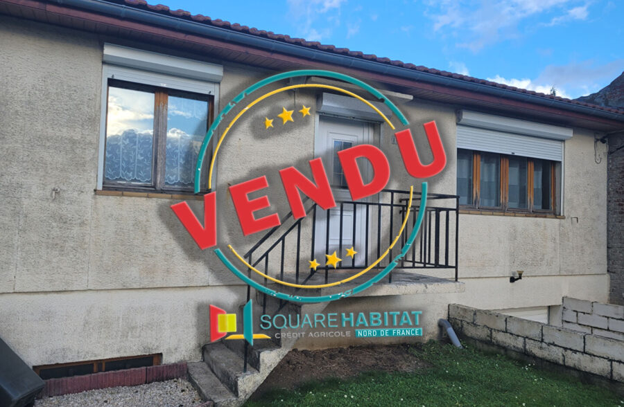 Maison sur sous sol 2 chambres