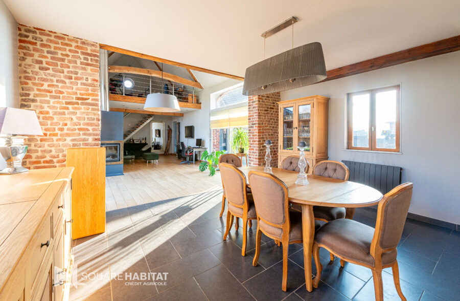 Fermette Sars et Rosieres en plain pied