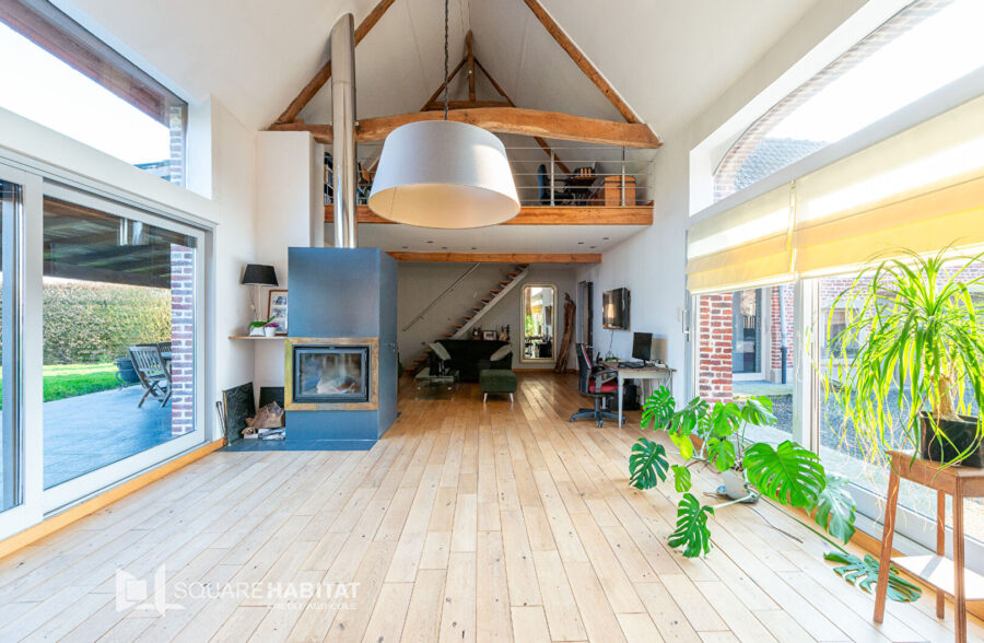 Fermette Sars et Rosieres en plain pied