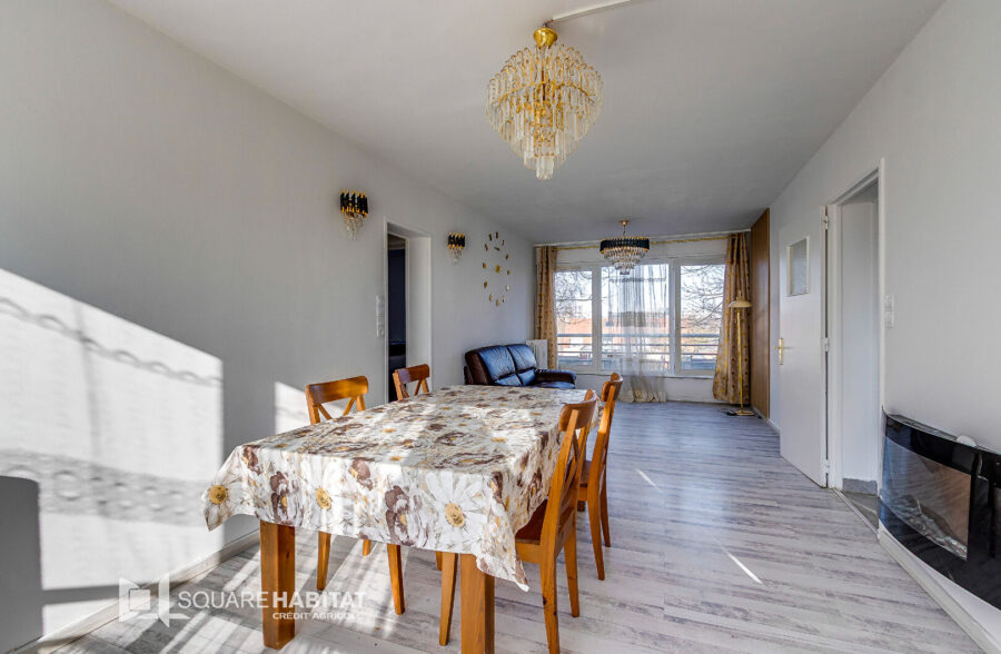 Superbe Appartement 60 m² T3 + cave à Roubaix en Exclusivité avec Square Habitat Crédit Agricole