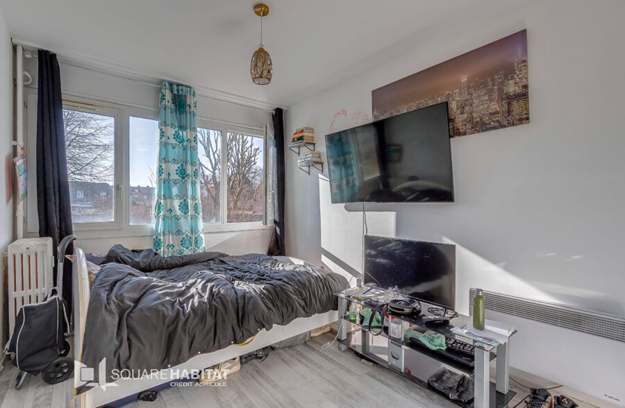 Superbe Appartement 60 m² T3 + cave à Roubaix en Exclusivité avec Square Habitat Crédit Agricole