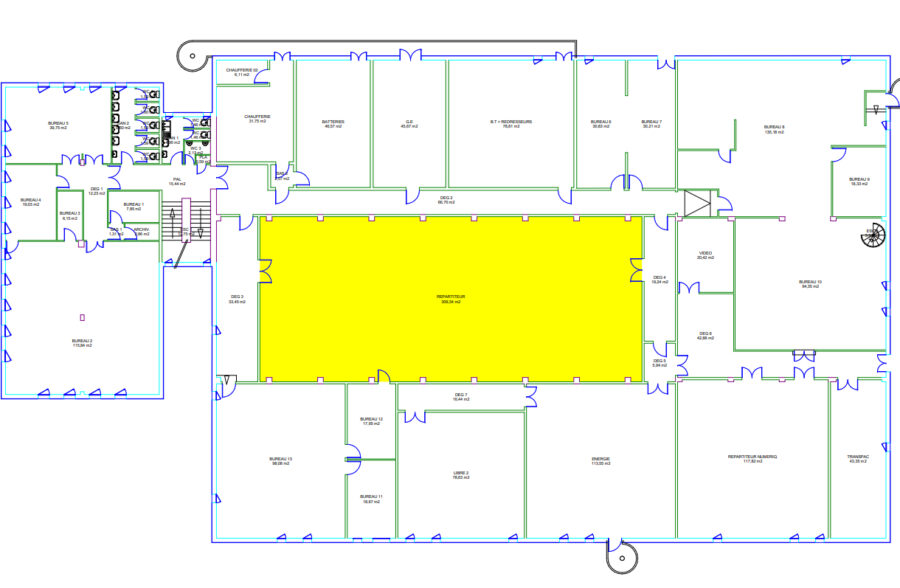 Bureaux Bethune 4278 m2