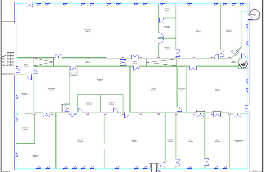 Bureaux Bethune 4278 m2