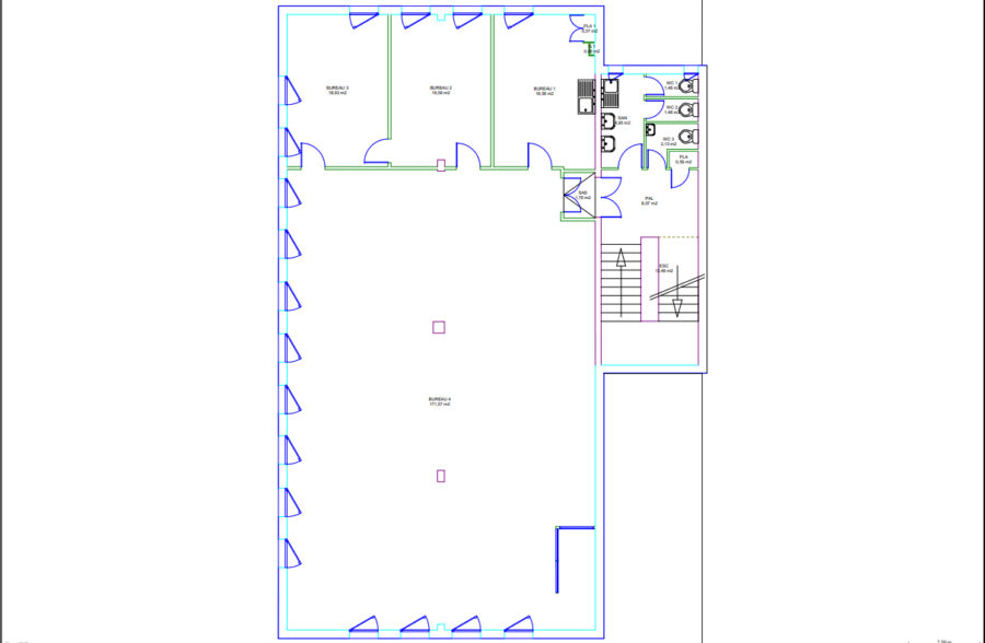 Bureaux Bethune 4278 m2