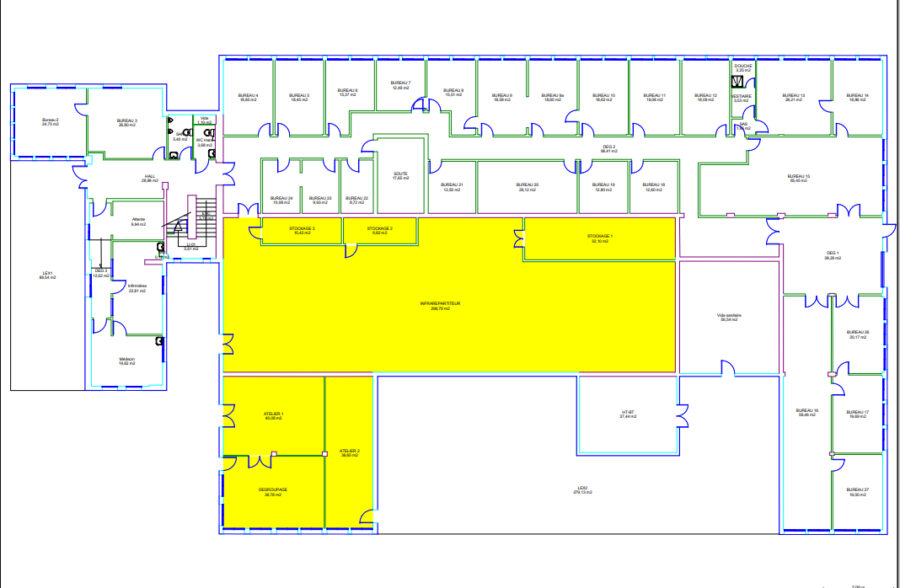 Bureaux Bethune 4278 m2