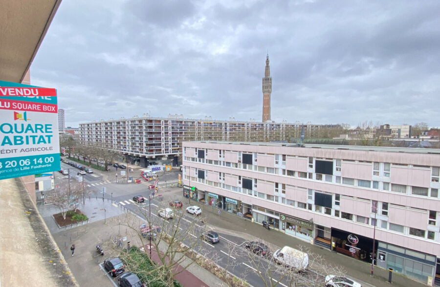 LILLE- CENTRE : APPARTEMENT 2 CHAMBRES, CAVE ET LOCAL VELO