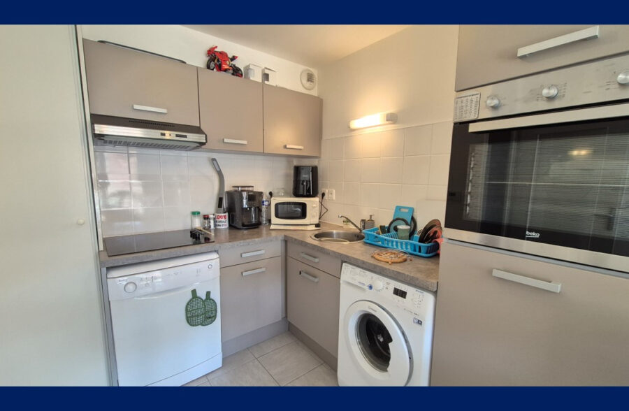 Appartement T2  et coin cabine 44.08 m2 Stella Plage