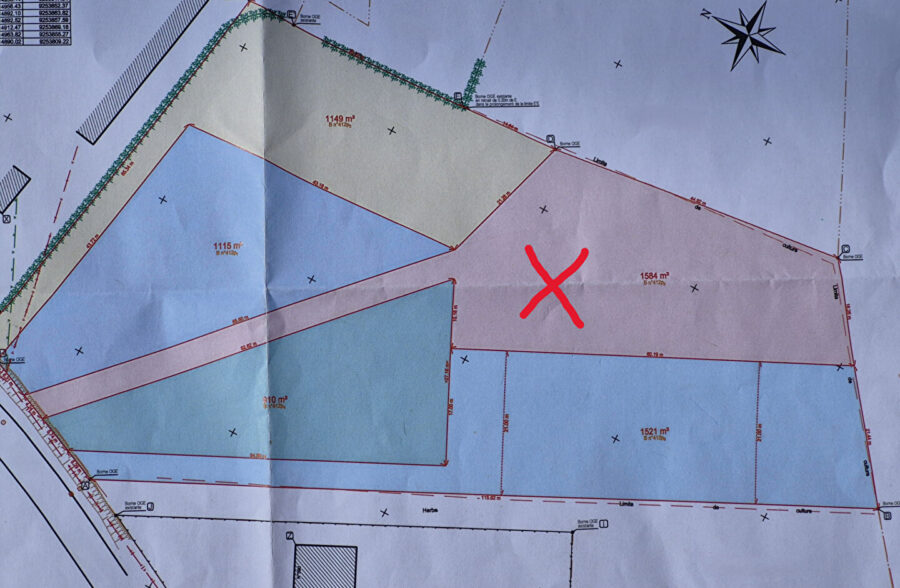 Terrain Auchy Les Orchies 1700 m2