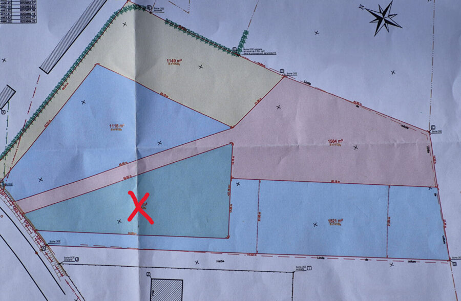 Terrain Auchy Les Orchies 910 m2