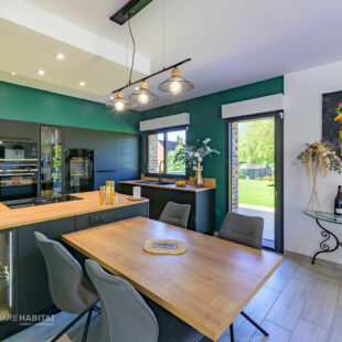 Pavillon moderne individuel semi plain pied