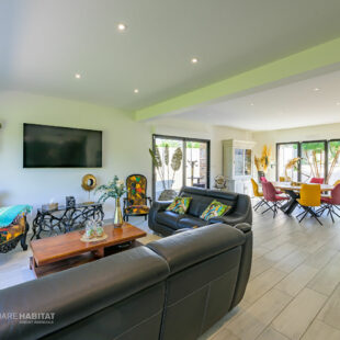 Pavillon moderne individuel semi plain pied