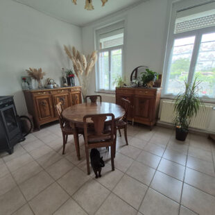 Maison individuelle avec  jardin et verger