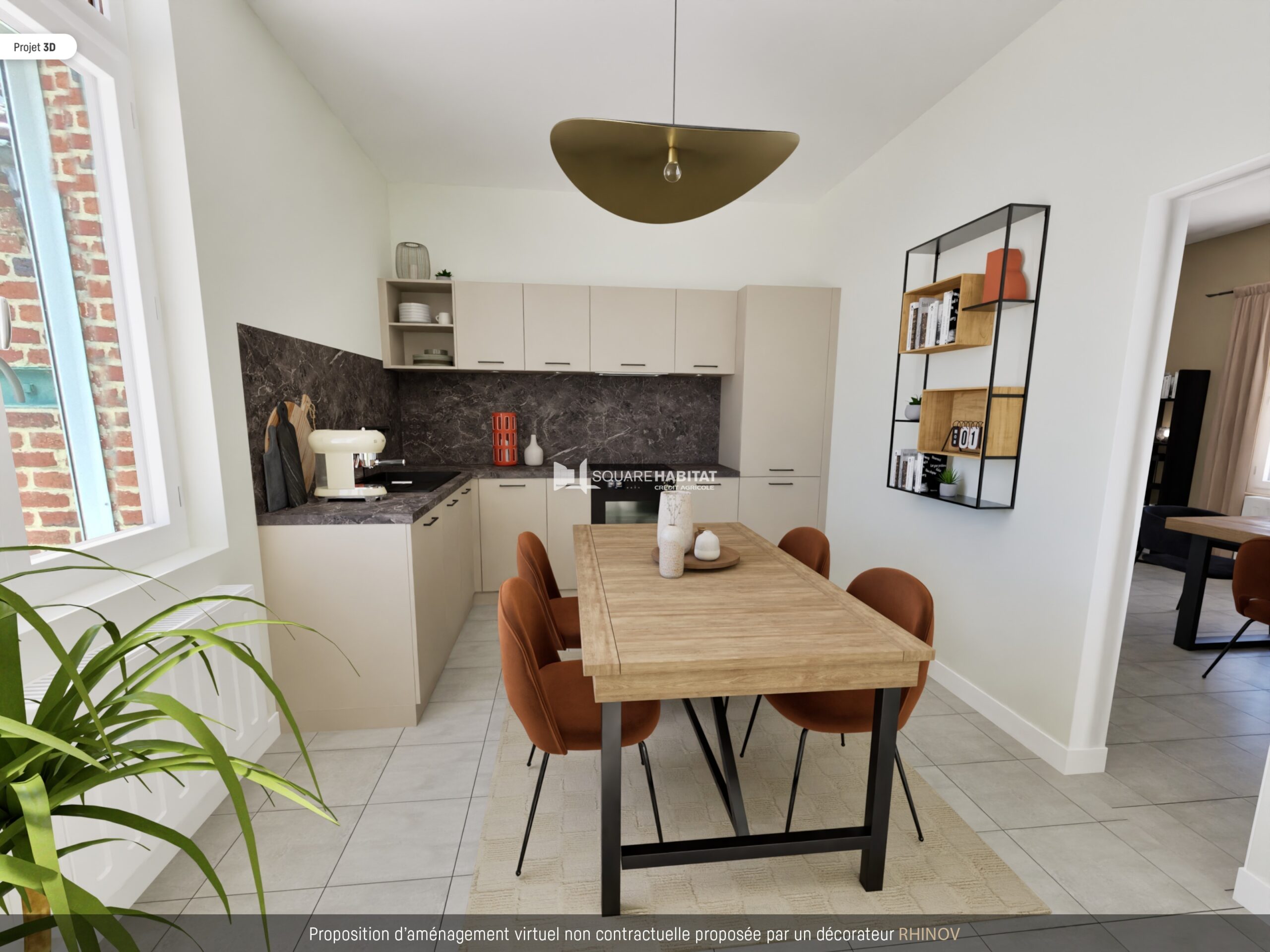 Maison individuelle avec  jardin et verger