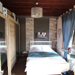 Individuelle semi plain pied 3 chambres bureau et grange