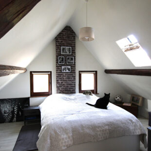 Individuelle semi plain pied 3 chambres bureau et grange