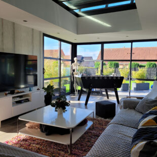 Maison contemporaine de 123m2 idéalement située à Eecke