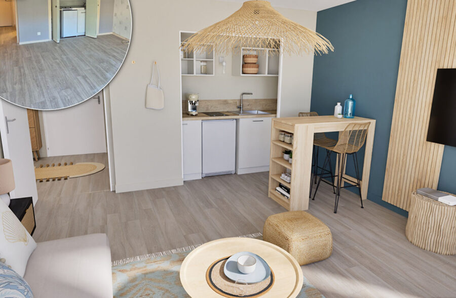 Studio dans le triangle d ‘or !