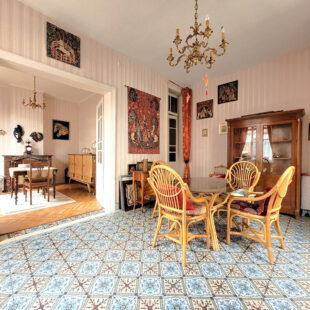 Quartier des Fleurs , 1930 avec cachet et garage