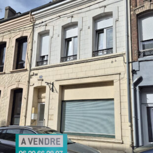 Appartement  60 m² et local  commercial