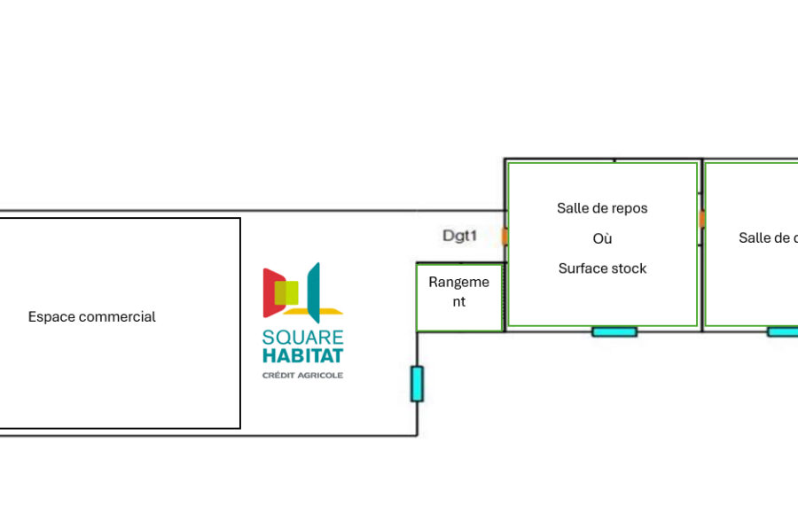 Immeuble Local Commercial avec Appartement Loué