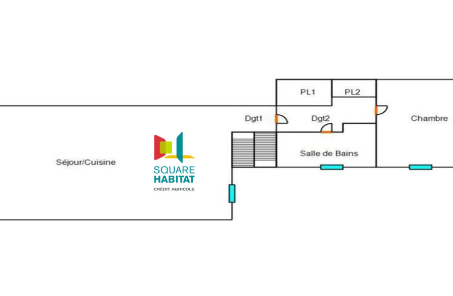 Immeuble Local Commercial avec Appartement Loué