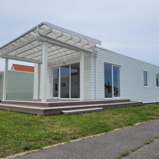 GROFFLIERS , Chalet neuf de plain pied 3 chambres , en frais de notaire réduits , avec piscine chauffée !!