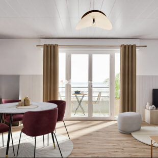 Vue Mer Merlimont-Plage T3 Terrasse – Opportunité rare sur le front de mer !