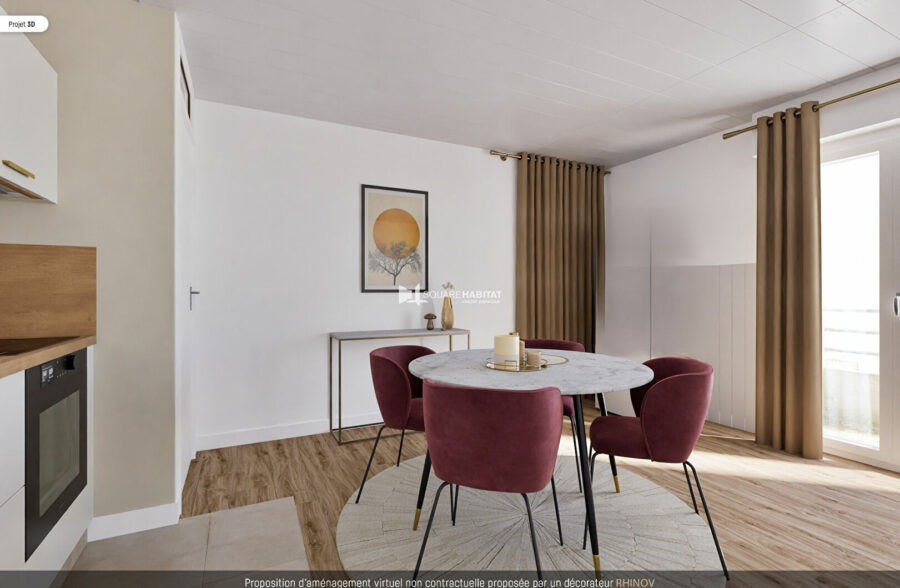 Vue Mer Merlimont-Plage T3 Terrasse – Opportunité rare sur le front de mer !