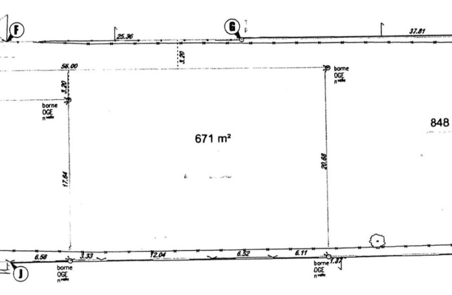 Terrain Aix En Pevele 671 m2