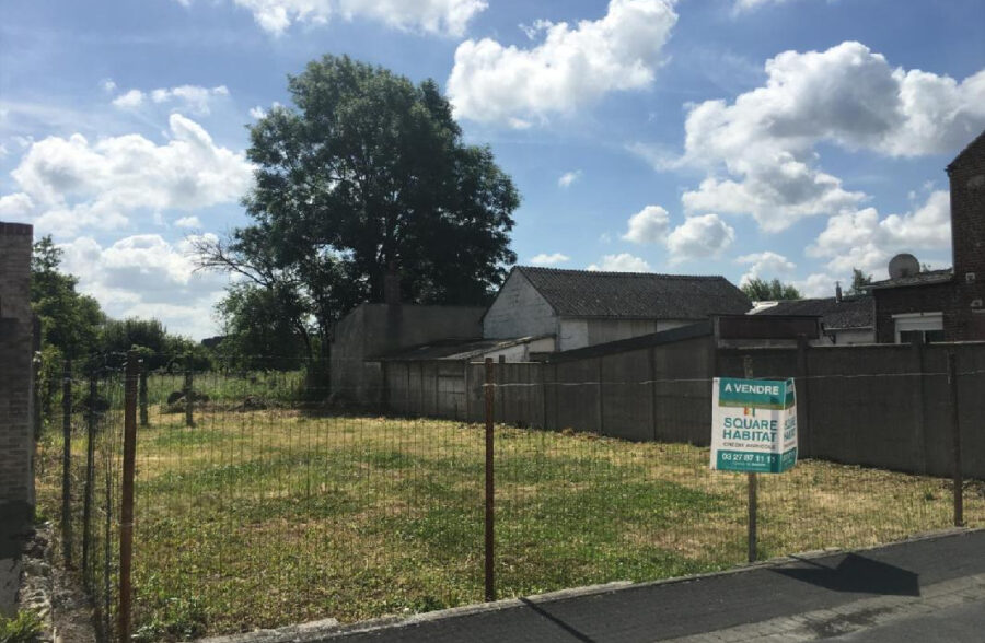 Terrain à bâtir sur Pecquencourt.