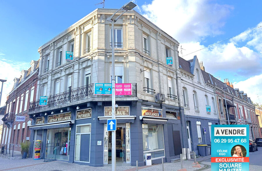 Immeuble de 450 m2 centre ville de Caudry avec excellente rentabilité locative &nbsp;Sous offre&nbsp;