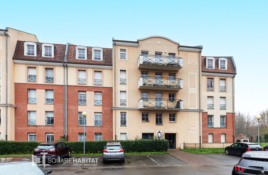 Wambrechies – Appartement 2 chambres, 1 garage, vue exceptionnelle