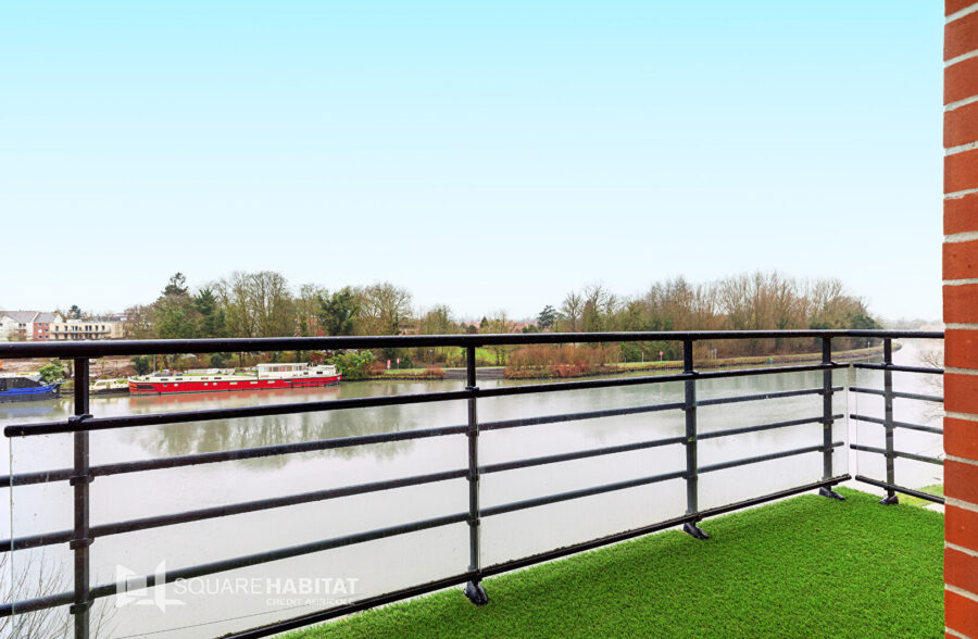 Wambrechies – Appartement 2 chambres, 1 garage, vue exceptionnelle