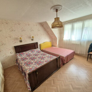 Maison semi individuelle 3 chambres, jardin, garage