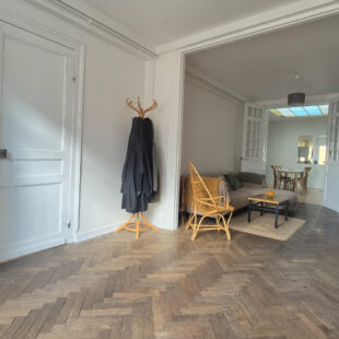 Maison semi bourgeoise des années 30′, jardin et atelier/garage de 52m²!