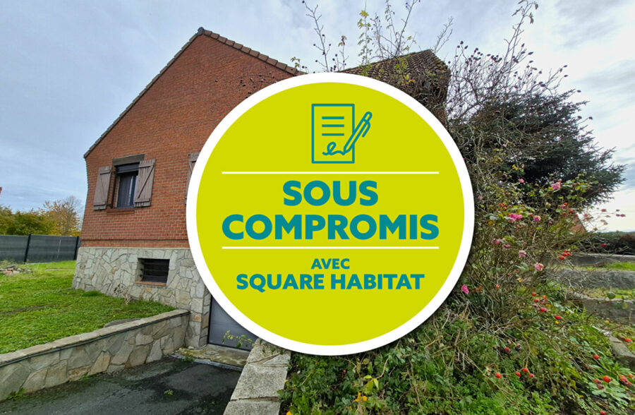 Maison individuelle sur sous-sol complet &nbsp;Sous compromis&nbsp;