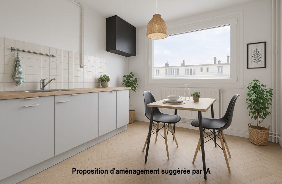 LILLE CENTRE & GARES – APPARTEMENT 3 PIECES A RAFRAICHIR – CAVE – PARKING EN OPTION